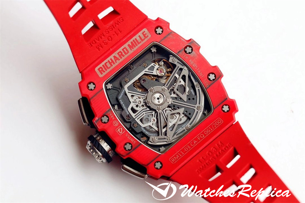 Parfait Richard Mille Rm011 Rm 011 Red Qtpt Watch – Replique Montre Pas ...