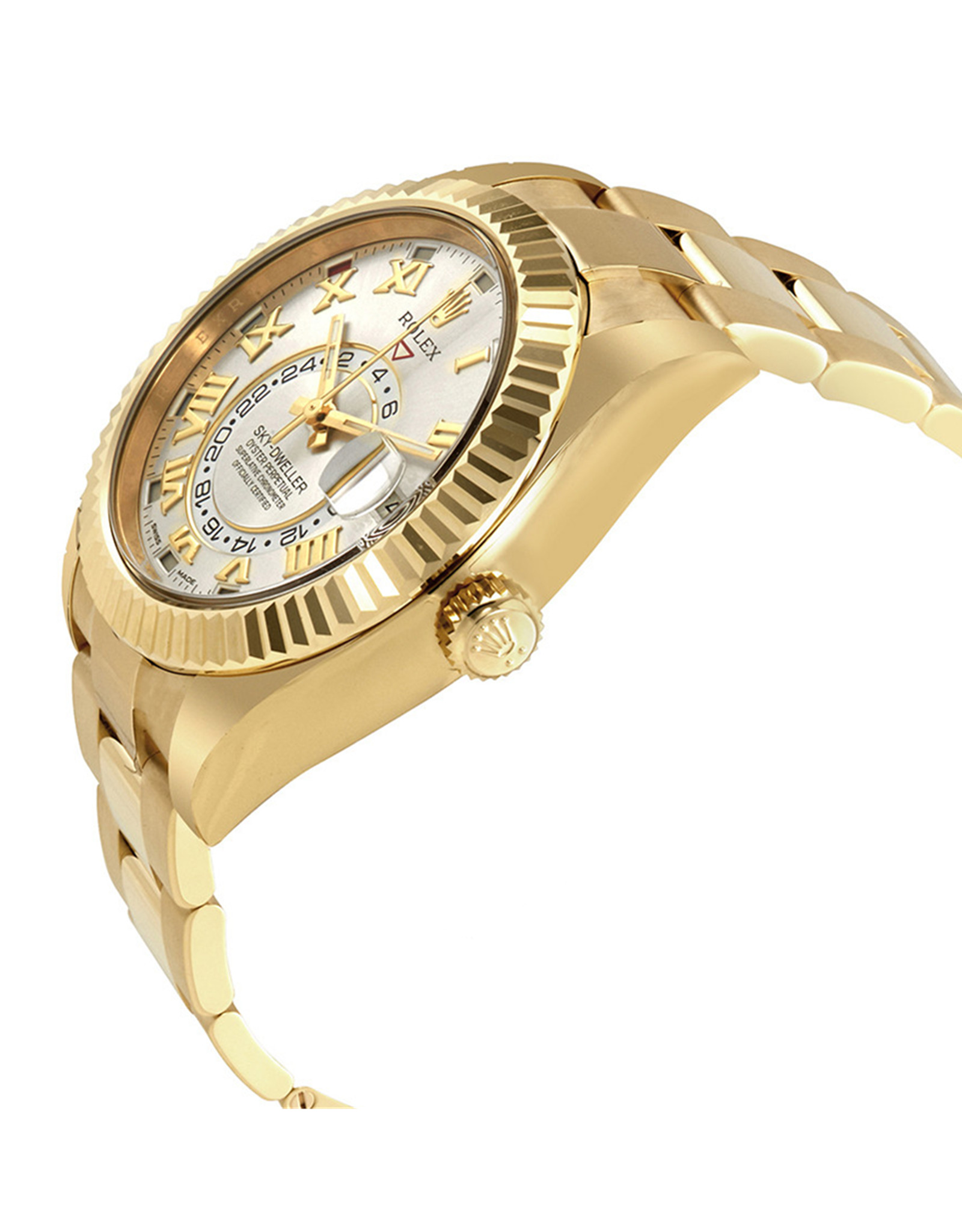 Rolex Sky Dweller Silver Calal Replique Montre Pas Cher France, Copie Montre Rolex De Luxe