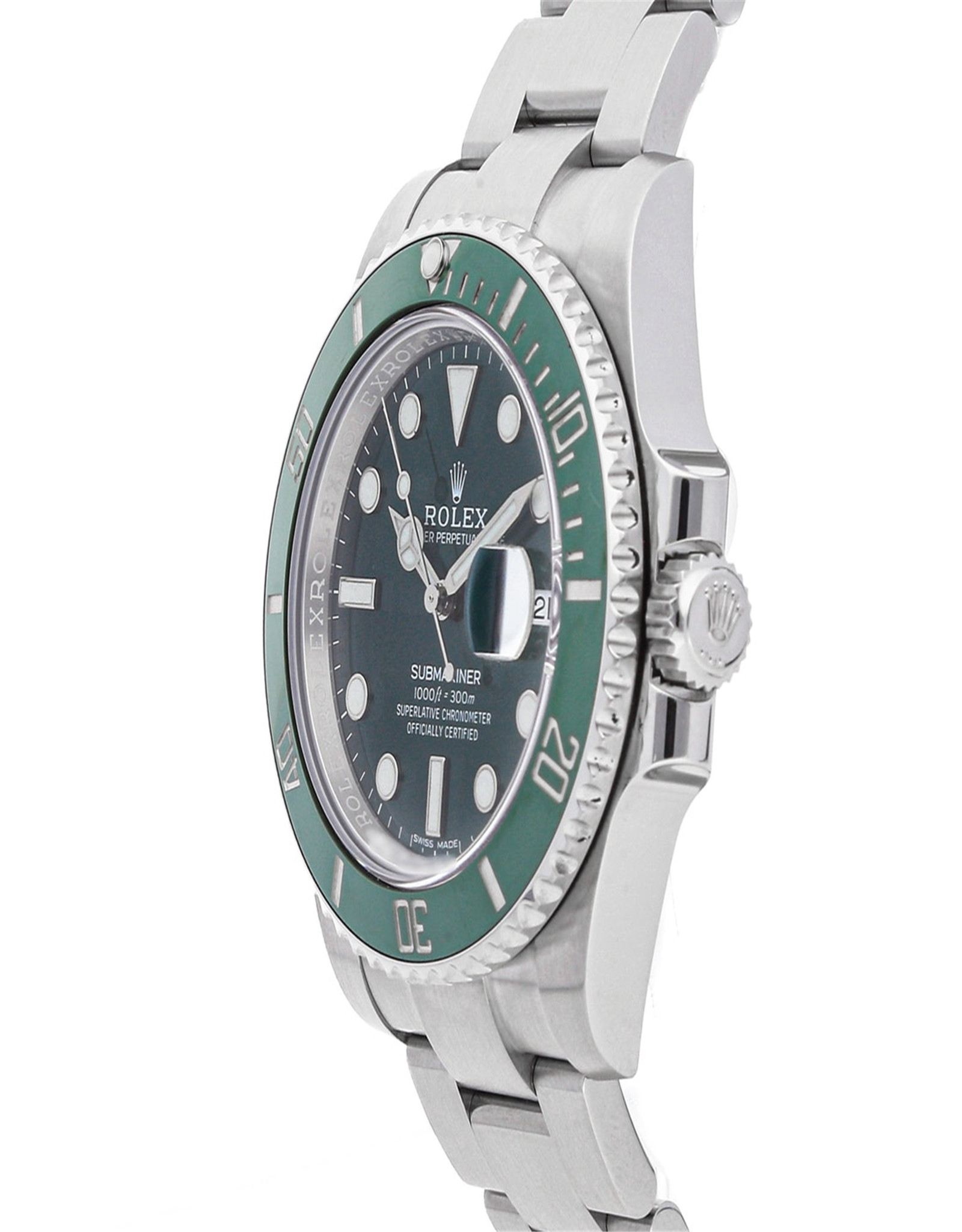 Rolex Submariner Cadran vert 116610LV 40MM Replique Montre Pas Cher