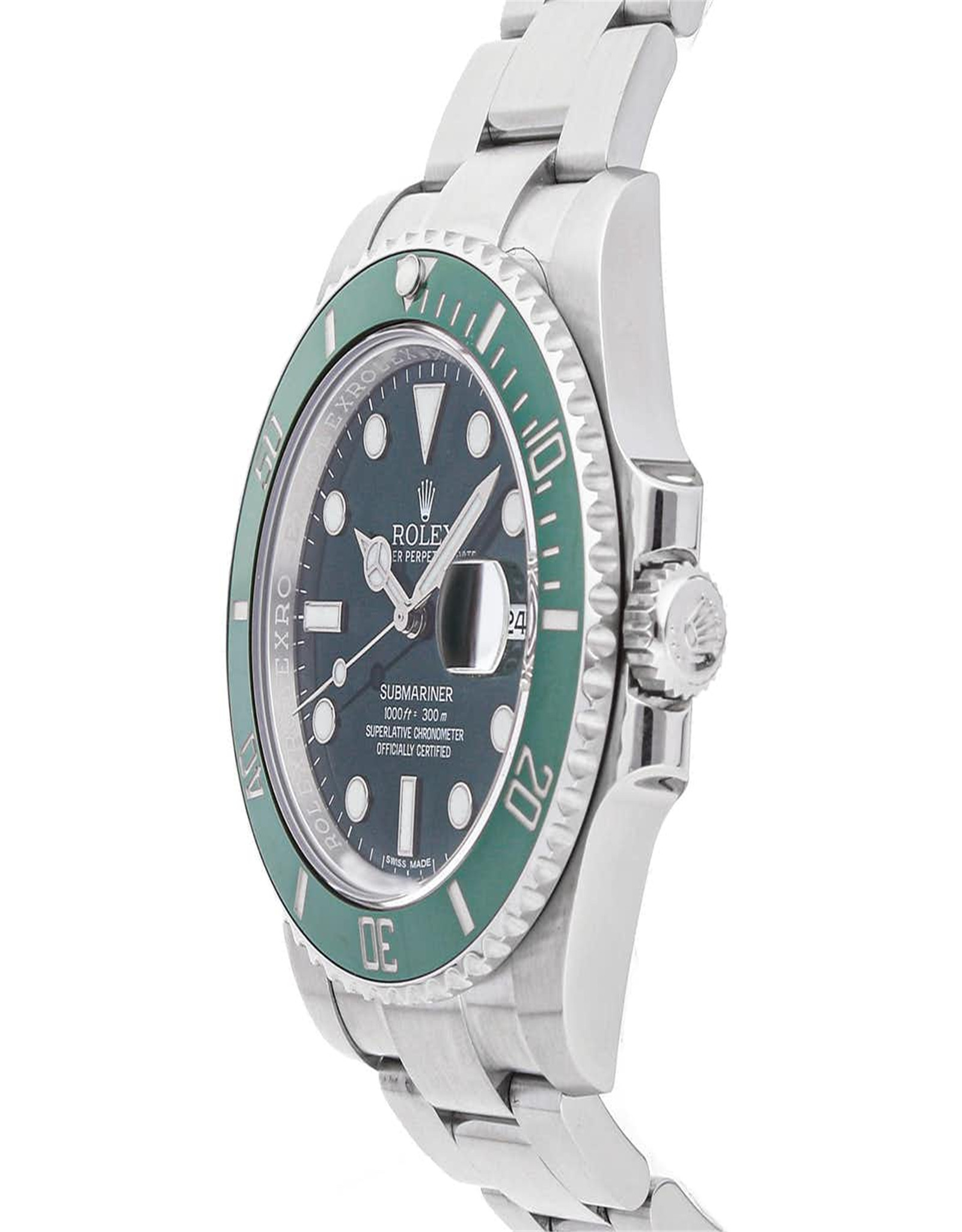 Rolex Submariner Cadran vert Calan vert 116610LV 40MM – Replique Montre ...