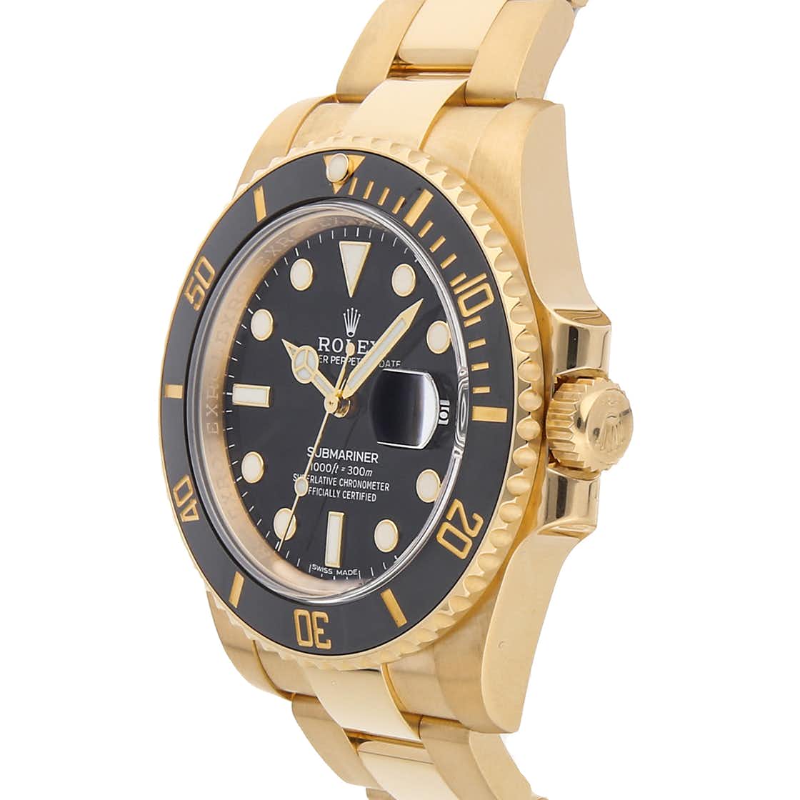 Rolex Submariner Cadran noir 16618 40MM Replique Montre Pas Cher